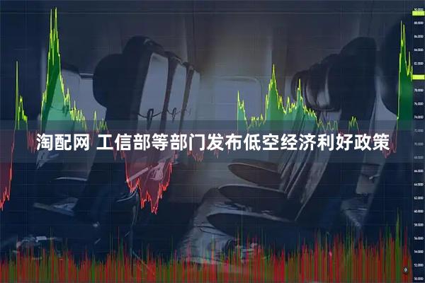 淘配网 工信部等部门发布低空经济利好政策