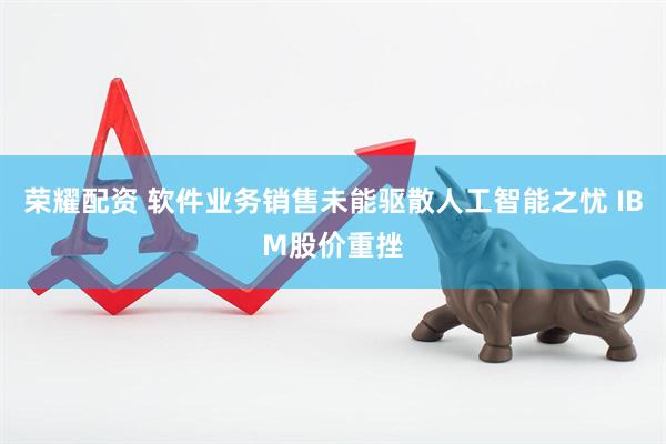 荣耀配资 软件业务销售未能驱散人工智能之忧 IBM股价重挫